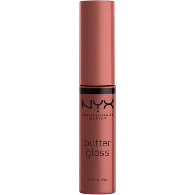 NYX PROFESSIONAL MAKEUP Butter Gloss 16 Praline lesk na pery, 8 ml NYX PROFESSIONAL MAKEUP Butter Gloss 16 Praline lesk na pery, 8 ml