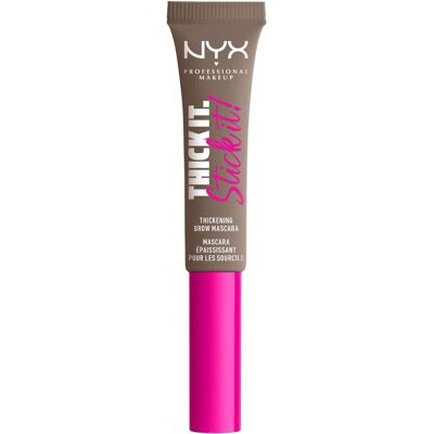 NYX PROFESSIONAL MAKEUP Thick It Stick It Brow Mascara 01 Taupe maskara na obočie, 7 ml NYX PROFESSIONAL MAKEUP Thick It Stick It Brow Mascara 01 Taupe maskara na obočie, 7 ml