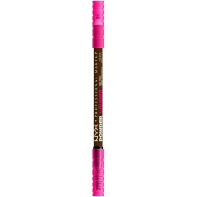 NYX PROFESSIONAL MAKEUP Powder Louder Brow Pencil púdrová ceruzka na obočie, Espresso NYX PROFESSIONAL MAKEUP Powder Louder Brow Pencil púdrová ceruzka na obočie, Espresso