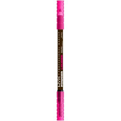 NYX PROFESSIONAL MAKEUP Powder Louder Brow Pencil púdrová ceruzka na obočie, Ash Brown NYX PROFESSIONAL MAKEUP Powder Louder Brow Pencil púdrová ceruzka na obočie, Ash Brown