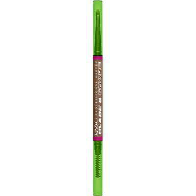 NYX PROFESSIONAL MAKEUP Blade & Shade, Dual Edge Brow Pencil, Taupe NYX PROFESSIONAL MAKEUP Blade & Shade, Dual Edge Brow Pencil, Taupe