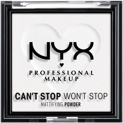 NYX PROFESSIONAL MAKEUP Can't Stop Won't Stop Mattifying Powder 11 Translucent púder, 6 g NYX PROFESSIONAL MAKEUP Can't Stop Won't Stop Mattifying Powder 11 Translucent púder, 6 g