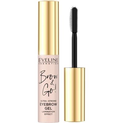 EVELINE COSMETICS Ultra silný gél na obočie Brow & Go 6 ml EVELINE COSMETICS Ultra silný gél na obočie Brow & Go 6 ml