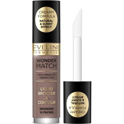 EVELINE COSMETICS Tekutý bronzer Wonder Match 01 4,5 ml EVELINE COSMETICS Tekutý bronzer Wonder Match 01 4,5 ml
