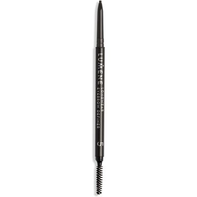 LUMENE Longwear Eyebrow Definer Shade 5 Dark Brown LUMENE Longwear Eyebrow Definer Shade 5 Dark Brown
