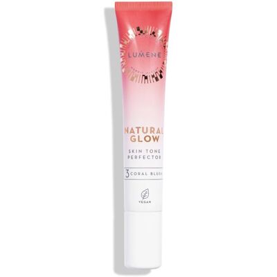 LUMENE Natural Glow Skin Tone Perfector Shade 3 Coral Blush LUMENE Natural Glow Skin Tone Perfector Shade 3 Coral Blush