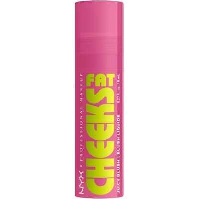 NYX PROFESSIONAL MAKEUP Fat Cheeks Juicy Blush 07 Plum Pop tekutá lícenka, 8 ml NYX PROFESSIONAL MAKEUP Fat Cheeks Juicy Blush 07 Plum Pop tekutá lícenka, 8 ml
