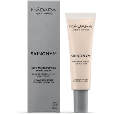 MÁDARA Skinonym Polomatný Make-up s peptidmi #10 Porcelain 30 ml MÁDARA Skinonym Polomatný Make-up s peptidmi #10 Porcelain 30 ml
