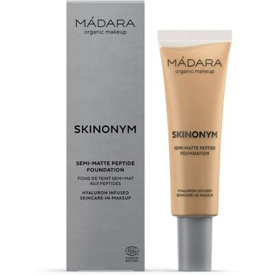 MÁDARA Skinonym Polomatný Make-up s peptidmi #50 Golden Sand 30 ml MÁDARA Skinonym Polomatný Make-up s peptidmi #50 Golden Sand 30 ml
