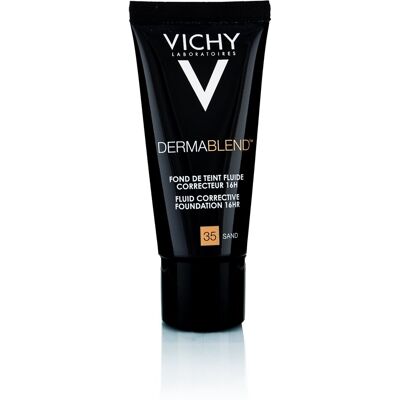VICHY Dermablend Fluid Corrective Foundation 35 Sand 30 ml VICHY Dermablend Fluid Corrective Foundation 35 Sand 30 ml