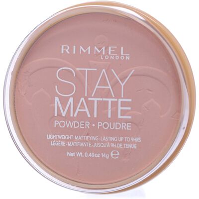 RIMMEL LONDON Stay Matte 002 Pink Blossom 14 g RIMMEL LONDON Stay Matte 002 Pink Blossom 14 g