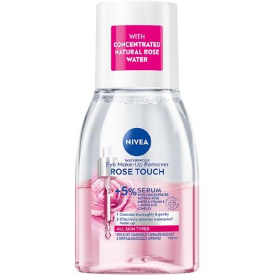 NIVEA Rose Touch 2-phase Eye makeup remover 100 ml NIVEA Rose Touch 2-phase Eye makeup remover 100 ml