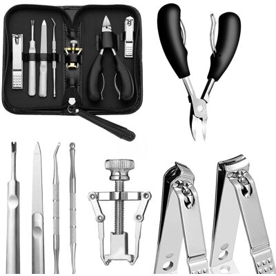 Livefy Nail Nippers 8 ks, čierna Livefy Nail Nippers 8 ks, čierna