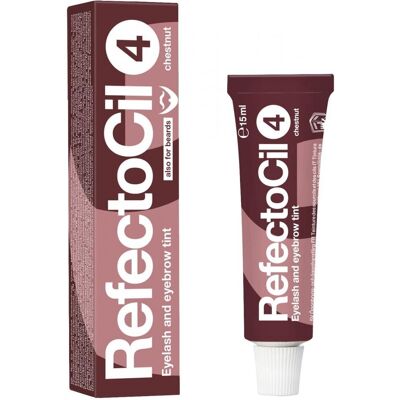 Refectocil Farba na mihalnice a obočie 4 gaštanová 15 ml Refectocil Farba na mihalnice a obočie 4 gaštanová 15 ml