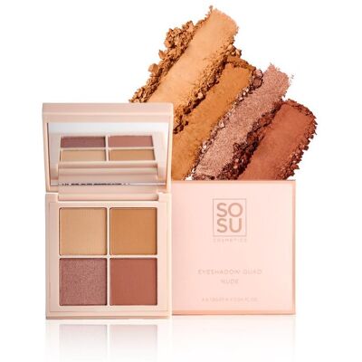 SOSU Cosmetics Nude Eyeshadow Quad SOSU Cosmetics Nude Eyeshadow Quad