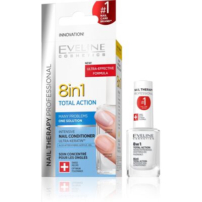 EVELINE COSMETICS Spa Nail Total action 8 in 1 12 ml EVELINE COSMETICS Spa Nail Total action 8 in 1 12 ml