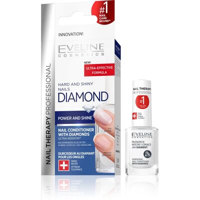 EVELINE COSMETICS Spa Nail Diamond Hard and Shiny Nails 12 ml EVELINE COSMETICS Spa Nail Diamond Hard and Shiny Nails 12 ml