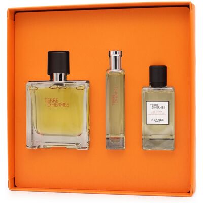 HERMES Terre d'Hermés Parfum – Súprava, 130 ml HERMES Terre d'Hermés Parfum – Súprava, 130 ml