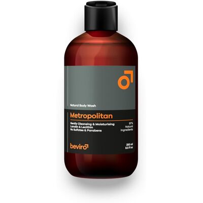 BEVIRO Natural Body Wash Metropolitan 250 ml BEVIRO Natural Body Wash Metropolitan 250 ml