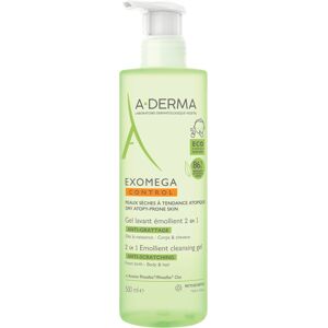 A-DERMA Exomega Control Zvláčňujúci umývací gél na suchú kožu so sklonom k atopii 2 v 1 500 ml A-DERMA Exomega Control Zvláčňujúci umývací gél na suchú kožu so sklonom k atopii 2 v 1 500 ml