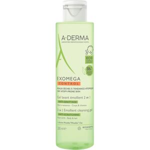 A-DERMA Exomega Control Zvláčňujúci umývací gél na suchú kožu so sklonom k atopii 2 v 1 200 ml A-DERMA Exomega Control Zvláčňujúci umývací gél na suchú kožu so sklonom k atopii 2 v 1 200 ml