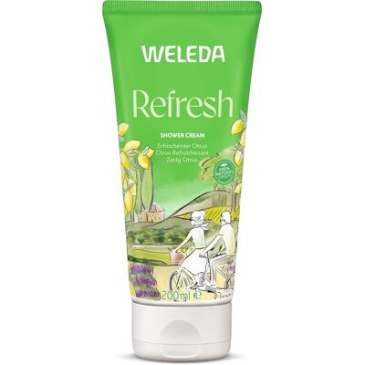 WELEDA Refresh Citrusový sprchový krém 200 ml WELEDA Refresh Citrusový sprchový krém 200 ml