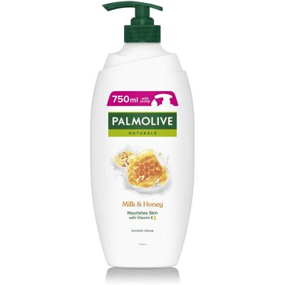 PALMOLIVE Naturals Milk & Honey Shower Gél pumpa 750 ml PALMOLIVE Naturals Milk & Honey Shower Gél pumpa 750 ml
