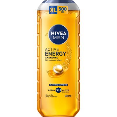 NIVEA MEN Active Energy Shower 500 ml NIVEA MEN Active Energy Shower 500 ml