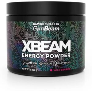 GymBeam XBEAM Energy Powder 360 g, wild berries GymBeam XBEAM Energy Powder 360 g, wild berries