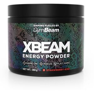 GymBeam XBEAM Energy Powder 360 g, strawberry kiwi GymBeam XBEAM Energy Powder 360 g, strawberry kiwi