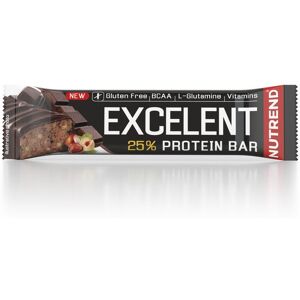 Nutrend EXCELENT protein bar, 85 g, čokoláda s orieškami CZ/SK Nutrend EXCELENT protein bar, 85 g, čokoláda s orieškami CZ/SK