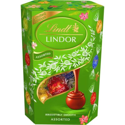 LINDT Lindor Pralinky Limitovaná Edícia Zelený Mix 200 g LINDT Lindor Pralinky Limitovaná Edícia Zelený Mix 200 g