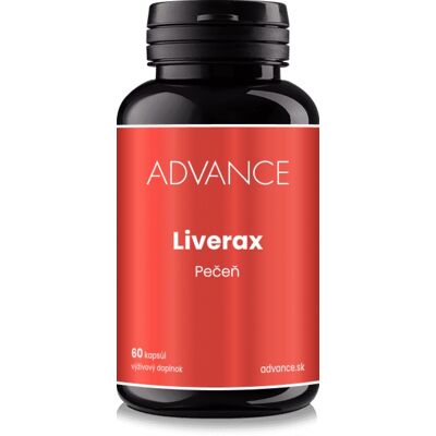 ADVANCE nutraceutics ADVANCE Liverax 60 kapsúl – pečeň ADVANCE nutraceutics ADVANCE Liverax 60 kapsúl – pečeň