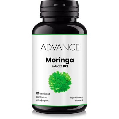 ADVANCE nutraceutics ADVANCE Moringa 180 tabliet – extrakt 10:1 ADVANCE nutraceutics ADVANCE Moringa 180 tabliet – extrakt 10:1