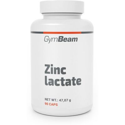GymBeam Mliečnan zinočnatý 90 kapsúl GymBeam Mliečnan zinočnatý 90 kapsúl
