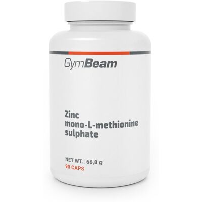 GymBeam Mono-L-metionín sulfát zinočnatý 90 kapsúl GymBeam Mono-L-metionín sulfát zinočnatý 90 kapsúl