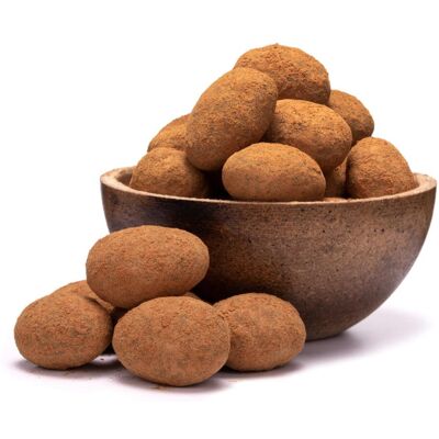 GRIZLY Mandle v mliečnej čokoláde so škoricou 500 g GRIZLY Mandle v mliečnej čokoláde so škoricou 500 g