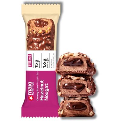 MaxiNutrition Creamy Core Protein Bar hazelnut nougat 45 g MaxiNutrition Creamy Core Protein Bar hazelnut nougat 45 g