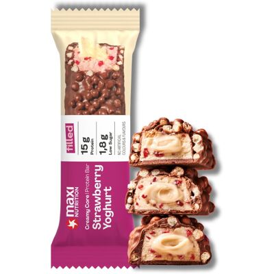 MaxiNutrition Creamy Core Protein Bar strawberry yoghurt 45 g MaxiNutrition Creamy Core Protein Bar strawberry yoghurt 45 g
