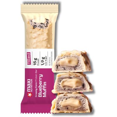 MaxiNutrition Creamy Core Protein Bar blueberry muffin 45 g MaxiNutrition Creamy Core Protein Bar blueberry muffin 45 g