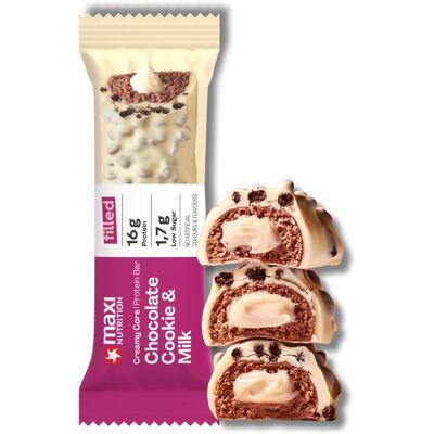 MaxiNutrition Creamy Core Protein Bar Chocolate Cookie & Milk 45 g MaxiNutrition Creamy Core Protein Bar Chocolate Cookie & Milk 45 g