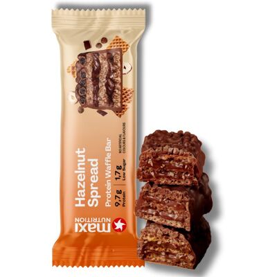 MaxiNutrition Waffle protein bar hazelnut spread 39 g MaxiNutrition Waffle protein bar hazelnut spread 39 g