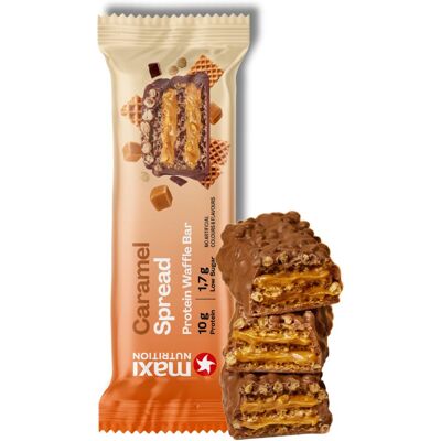 MaxiNutrition Waffle protein bar Caramel 39 g MaxiNutrition Waffle protein bar Caramel 39 g