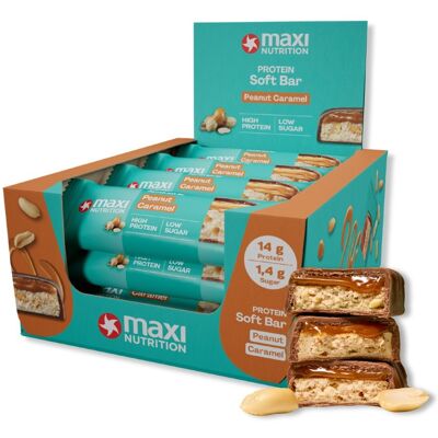 MaxiNutrition Soft Bar Peanut Caramel 16 × 45 g MaxiNutrition Soft Bar Peanut Caramel 16 × 45 g