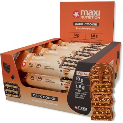 MaxiNutrition Waffle protein bar Dark Cookie 12 × 39 g MaxiNutrition Waffle protein bar Dark Cookie 12 × 39 g