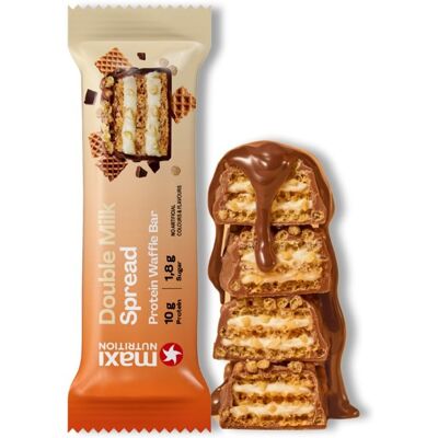 MaxiNutrition Waffle protein bar Double Milk 39 g MaxiNutrition Waffle protein bar Double Milk 39 g