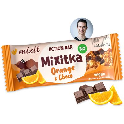 Mixit Action BIO Mixitka Adama Ondra – Pomaranč a čokoláda Mixit Action BIO Mixitka Adama Ondra – Pomaranč a čokoláda