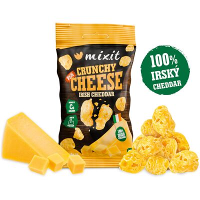 Mixit Chrumkavý syr do vrecka – Írsky cheddar 20 g Mixit Chrumkavý syr do vrecka – Írsky cheddar 20 g