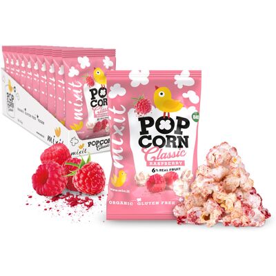 Mixit BIO popcorn do vrecka Malina 20 ks Mixit BIO popcorn do vrecka Malina 20 ks