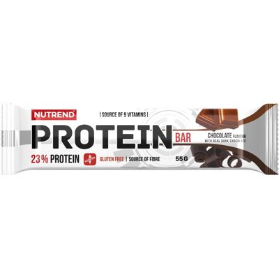 Nutrend Protein Bar 55 g, čokoláda Nutrend Protein Bar 55 g, čokoláda